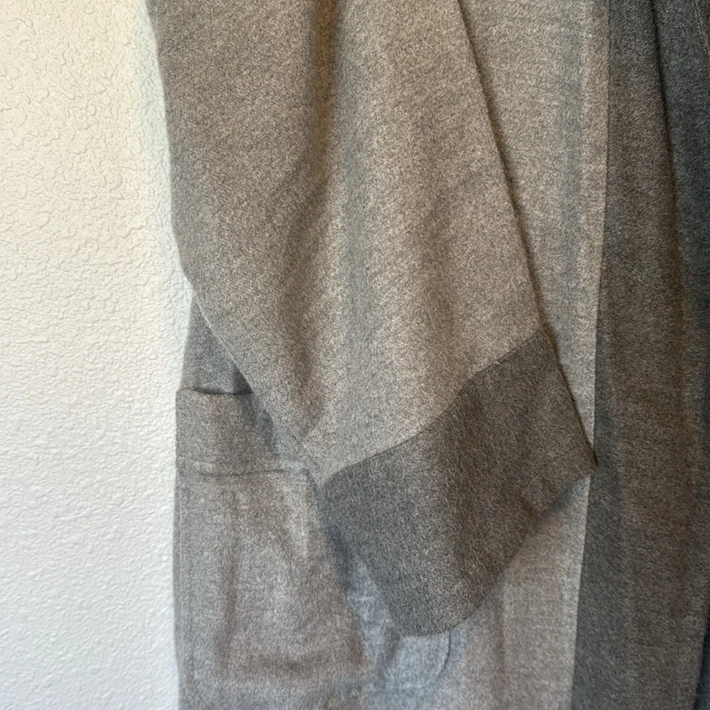 Pottery Barn Gray Open Front Robe - Picture 4 of 5